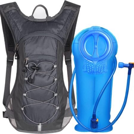 Hydration Pack Backpack with 70 oz 2L Water Bladder for Running, Hiking, Cycling, Climbing, Camping, Biking
